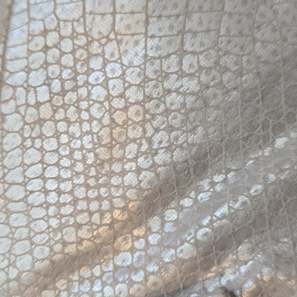 Women's Metallic leather blazer by Metrostyle - Picture 4 of 5